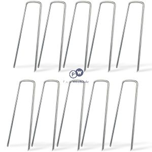 Dekton Galvanised Garden Pegs 10 Pack 40mm X 140mm