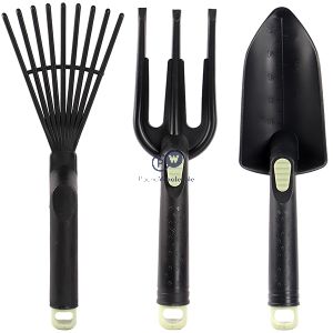 Dekton Non-slip Garden Hand Tool Set 3pc