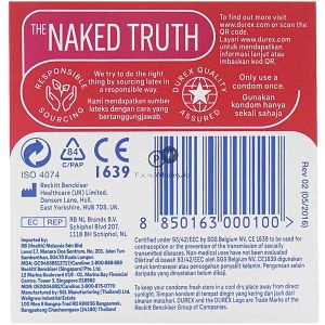 Durex Red Featherlite Thin Condom 3 Pack