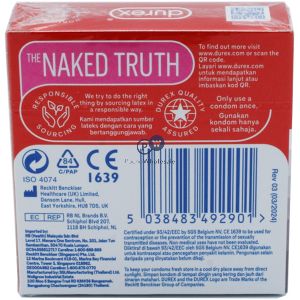 Durex Red Featherlite Ultima Extra Thin Condom 3 Pack