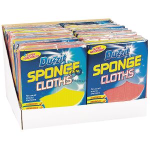 Duzzit Super-absorbent Sponge Cloths 3 Pack