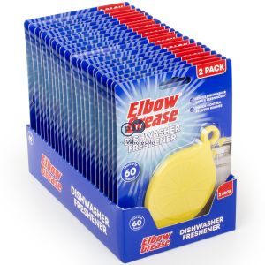 Elbow Grease Lemon Fresh Dishwasher Freshener 2 Pack Cdu