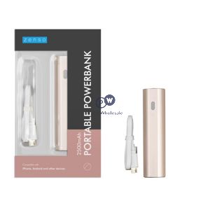 Zenso Portable Power Bank 2500mah Assorted Colours