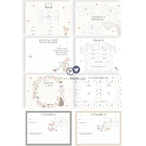 First Steps 26 Page 150gsm Baby Record Book Cdu