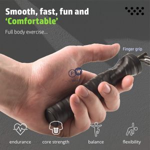 Fit2live Steel Core Premium Skipping Rope 9ft