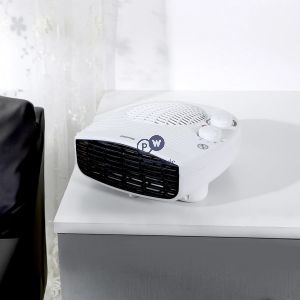Geepas Energy Efficient Adjustable Portable Flat Fan Heater 2000w