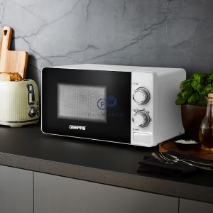 Geepas 20l White Manual Microwave Oven 700w