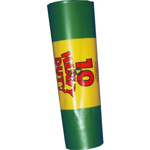 Rm Extra Heavy Duty 180g 10pk Green Garden Sacks (115l) 30 Rolls In A Box