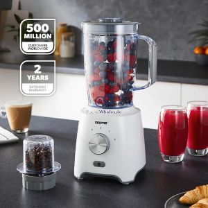 Geepas 600w 3-speed Smoothie Maker Coffee Grinder & Food Blender 1.8l