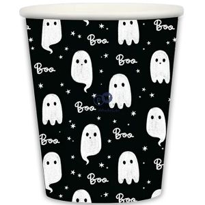Halloween Disposable Ghost Paper Cups 20 Pack