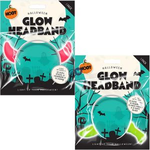 Hoot Halloween Glow Headband Set Cdu Assorted