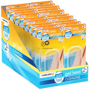 Masterplast Gel Heel Cushions 2 Pack Cdu