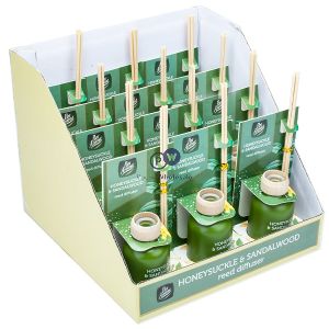 Pan Aroma Honeysuckle & Sandalwood Reed Diffuser 50ml Cdu