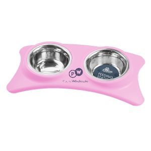 Kingdom Pet Double Diner Feeding Station Assorted Colours