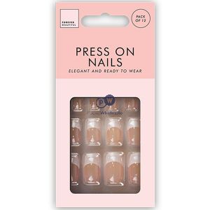 Forever Beautiful Press-on Nails 12 Pack Cdu Assorted Sizes