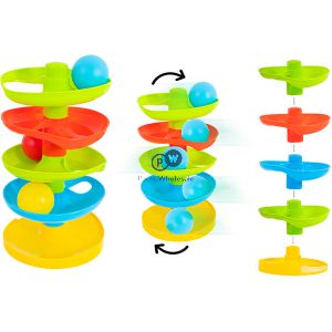 First Steps Multicoloured Ball Tumble Tower Play Set 12m+