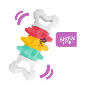 Smart Choice Giggle Noise Dental Dog Toy Assorted Colours