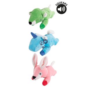 Smart Choice Squeaky Plush Dog Toy Assorted