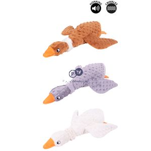 Smart Choice Plush Honking Duck Dog Toy Assorted Colours