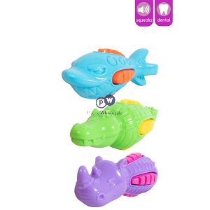 Smart Choice Squeaky Rubber Animal Dog Toy Assorted