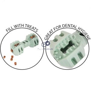 Smart Choice Treat Dispensing Dental Rubber Dog Toy Assorted
