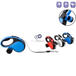 Smart Choice 15kg Retractable Poop Bag Dispensing Dog Lead 3m Assorted Colours