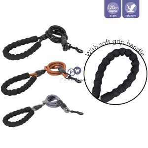Smart Choice Soft Grip Reflective Rope Dog Lead 120cm Assorted Colours