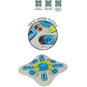 Smart Choice Interactive Treat Seeking Game Dog Puzzle