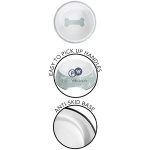 Smart Choice Melamine Dog Print Pet Bowl 17cm 500ml