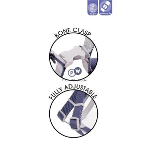 Smart Choice Small-to-medium Dual Colour Dog Harness 40cm-55cm Assorted Colours