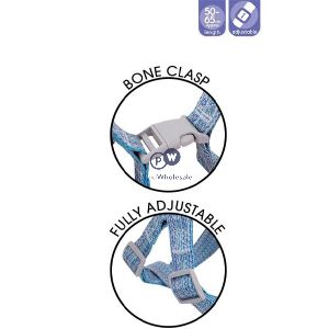 Smart Choice Medium-to-large Woven Dog Harness 50cm-65cm Assorted Colours