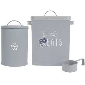 Smart Choice Pet Treat Tin Storage Set 3pc