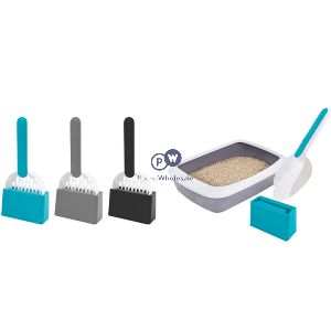 Smart Choice Cat Litter Scoop With Stand 26cm Assorted Colours