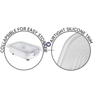 Smart Choice Collapsible Wheelie Pet Food Storage Containers 20l