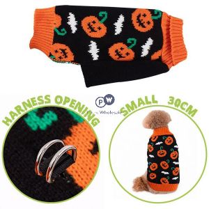 Smart Choice Halloween Pumpkin Dog Jumper Small 30cm