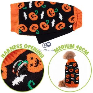 Smart Choice Halloween Pumpkin Dog Jumper Medium 40cm