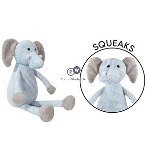Smart Choice Squeaky Plush Long Animal Dog Toy 35cm Assorted