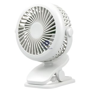 Oxycool Clip-on Tilt Rechargeable Fan Assorted Colours