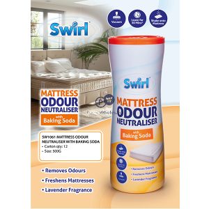 Swirl Baking Soda Lavender Mattress Odour Neutraliser 500g
