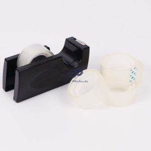 Just Stationery Tape Dispenser Set Assorted Colours With 5 Tape Rolls