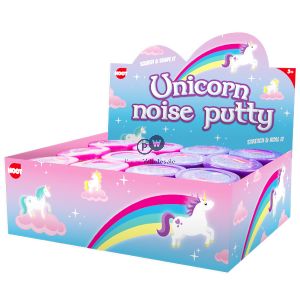 Hoot Unicorn Rainbow Noise Putty Cdu Assorted Colours