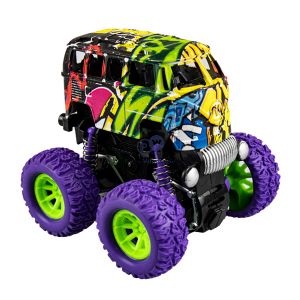 Hoot Climbing Monster Bus Toy Cdu Assorted Colours