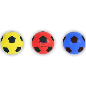 Hoot Foam Football 18cm Cdu Assorted Colours