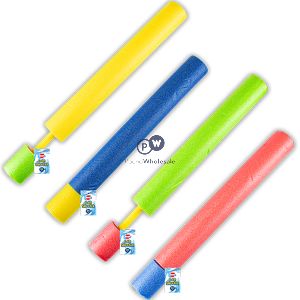 Hoot Foam Water Shooter 60cm Cdu Assorted Colours