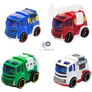 Hoot Emergency Vehicles Trucks Cdu Assorted