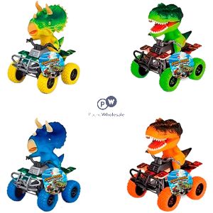 Hoot Dino Roar Quad Racer Dinosaur Cars Cdu Assorted