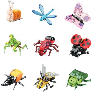 Hoot Build-a-box Insect Collection Building Block Kits Cdu Assorted