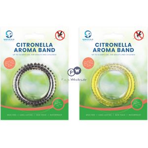 World Tour Citronella Aroma Bands Cdu Assorted Colours