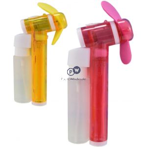 Water Mist Spray Fan Assorted Colours