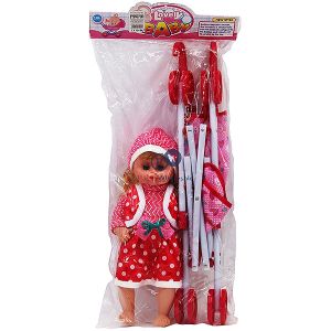 Lovely Baby Pram & Doll Set